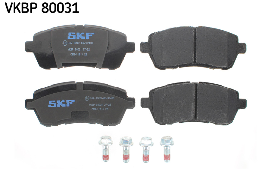 SKF Fékbetét, mind VKBP80031_SKF